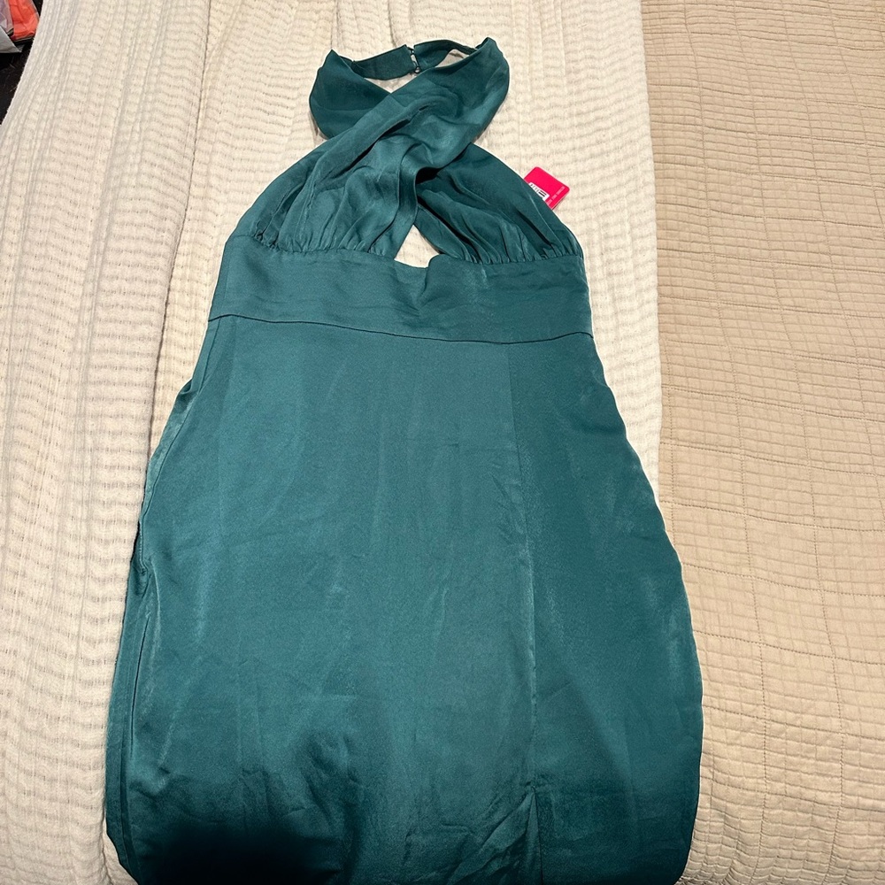 Beginning Boutique Higher Love Formal Dress-peacock, size small NWT
